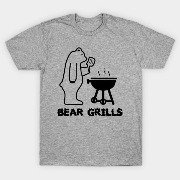 Bear Grills T-Shirt by Three Meat Curry